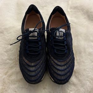 Pretty Ballerinas Blue Lace Sneakers
